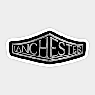 Lanchester classic car logo Sticker